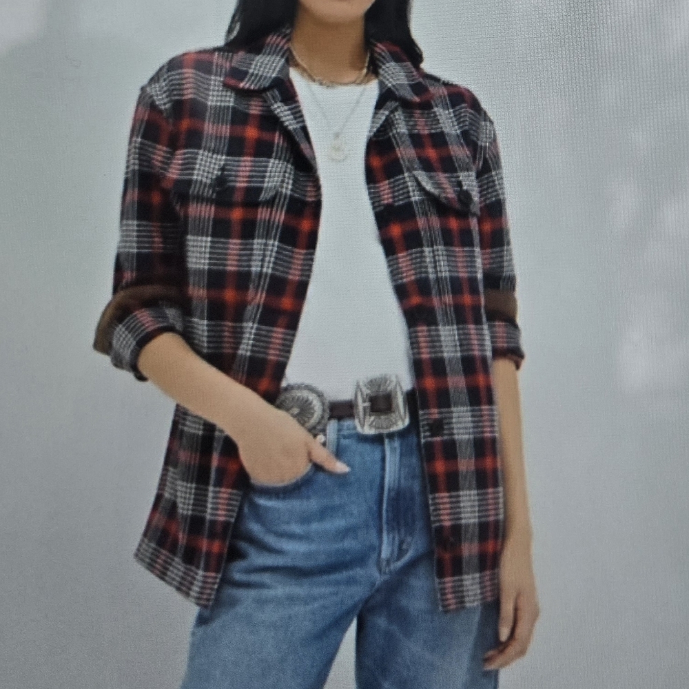 NWT Tuckernuck Ranch Shirt Plaid Shirt jacket XS